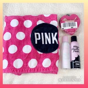 (SOLD) VS PINK shower bundle